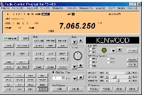 Control del transceptor KENWOOD TS-480.