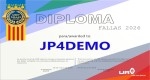 Diploma Valencia en Fallas 2026